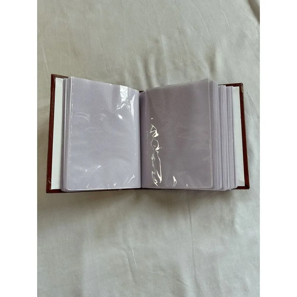 Photo Album Set of Two, Brown & Yellow 4x6 Pictures 100 Pictures Albums - Picture 5 of 7